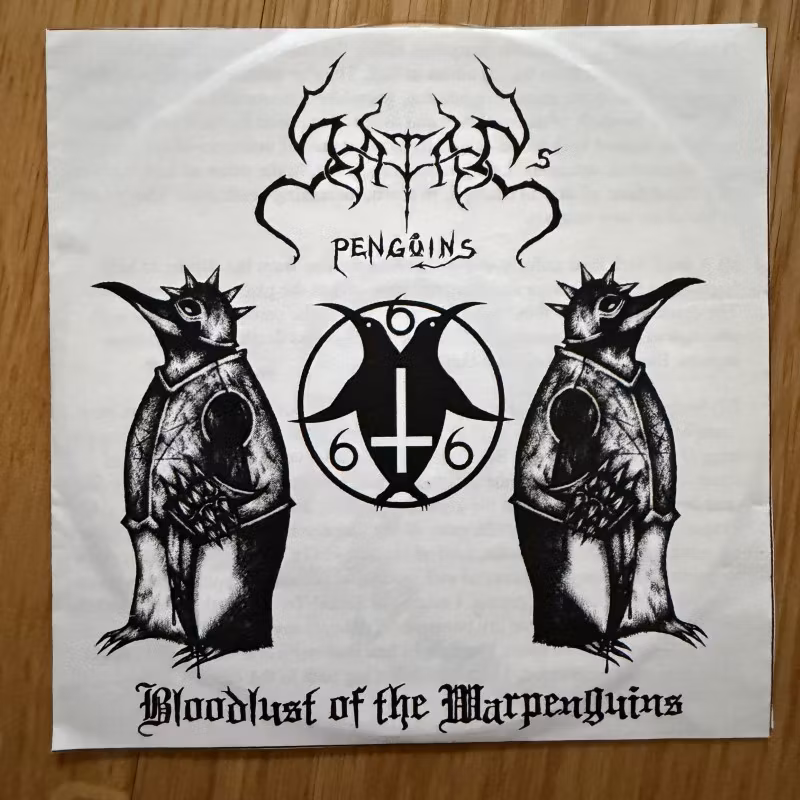 SATANS PENGUINS Bloodlust Of The Warpenguins (Self released - Sweden original) (VG+) CDR