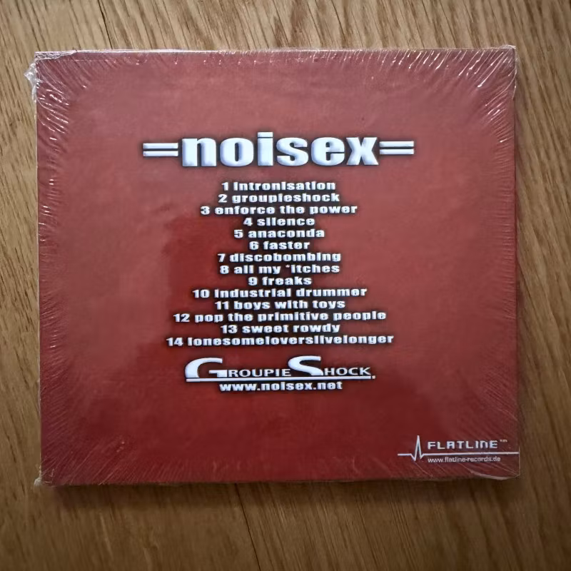 NOISEX Groupieshock (Flatline - Germany original) (SS) CD
