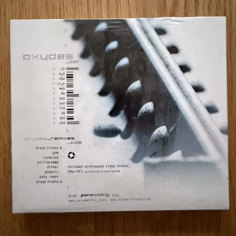 MLADA FRONTA Oxydes + Remixes (Parametric - France original) (SS) 2CD