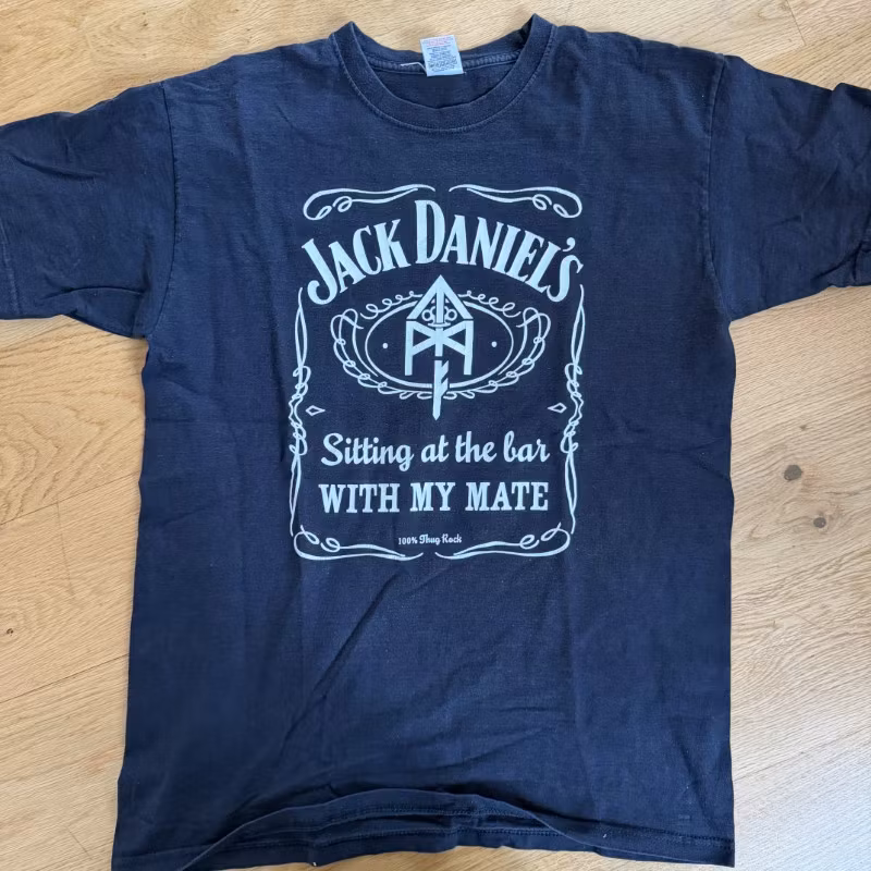 TATTOOED MOTHER FUCKERS Jack Daniels (M) T-SHIRT