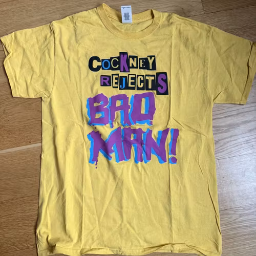 COCKNEY REJECTS Bad Man (M) T-SHIRT