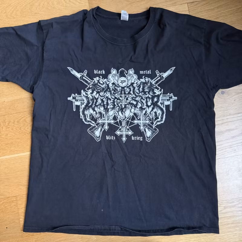 SATANIC WARMASTER Black Metal Blitz Krieg (XXL) T-SHIRT