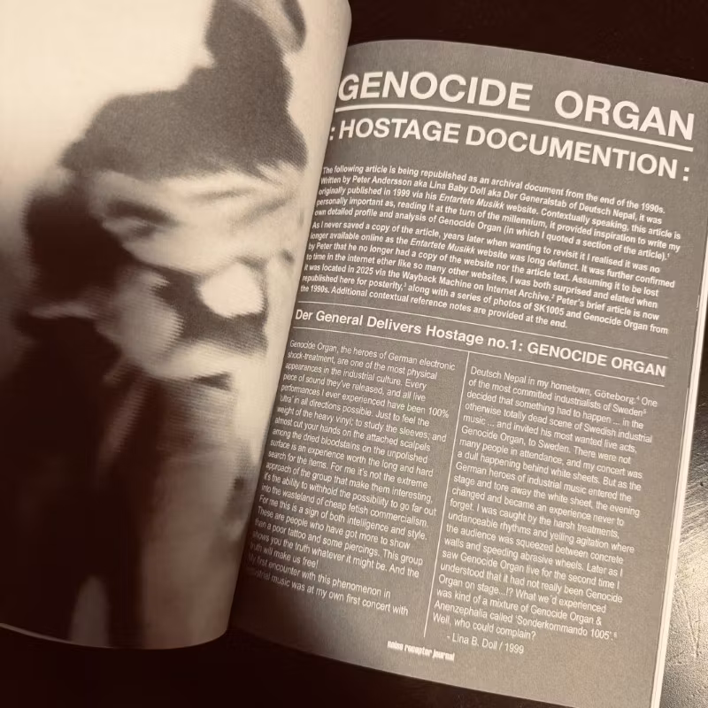 NOISE RECEPTOR No. 14 (NM) MAGAZINE