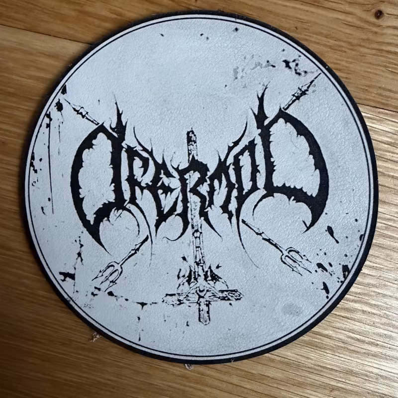 OFERMOD Logo (White) (NM) LEATHER PATCH