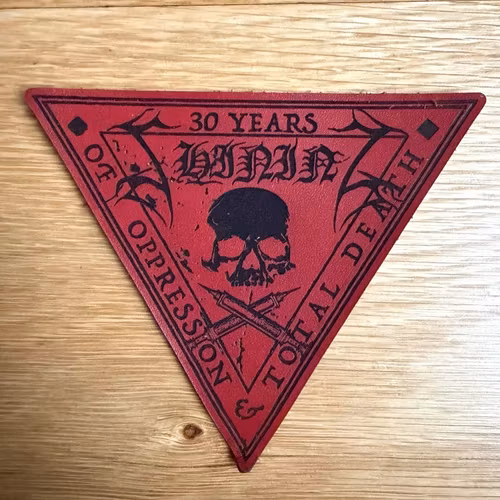 SHINING 30 Years (Red) (NM) LEATHER PATCH