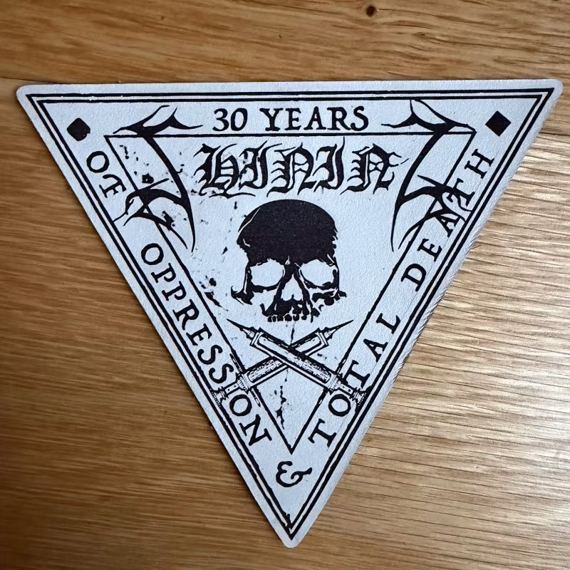 SHINING 30 Years (White) (NM) LEATHER PATCH