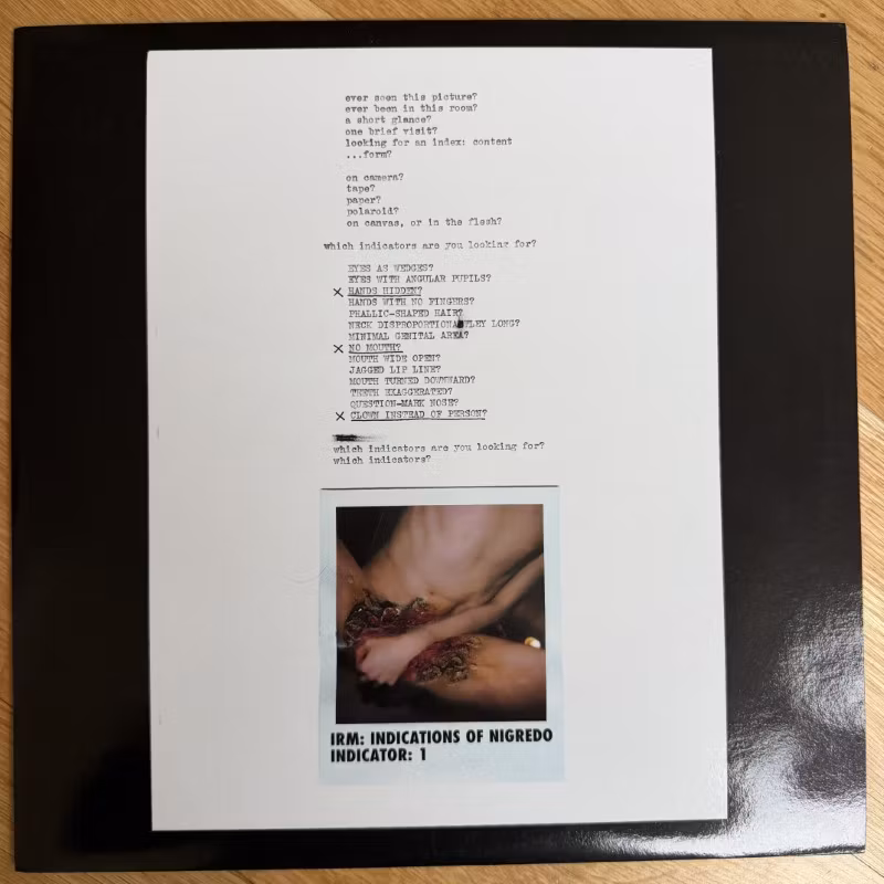 IRM Indications Of Nigredo (Segerhuva - Sweden original) (NM) 12"