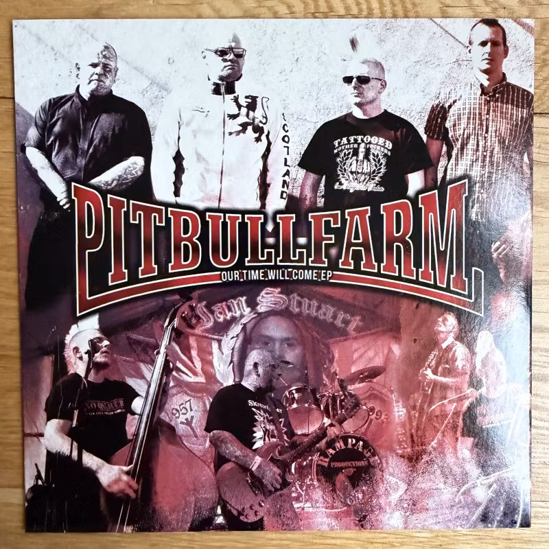 PITBULLFARM Our Time Will Come EP (Purple vinyl) (Rebel - Germany original) (NM/EX) 7"