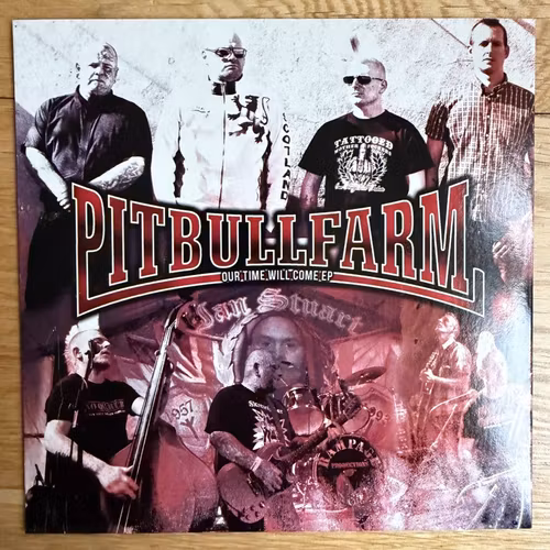 PITBULLFARM Our Time Will Come EP (Purple vinyl) (Rebel - Germany original) (NM/EX) 7"