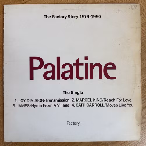 VARIOUS Palatine - The Single (Factory - UK original) (VG/VG+) 12"