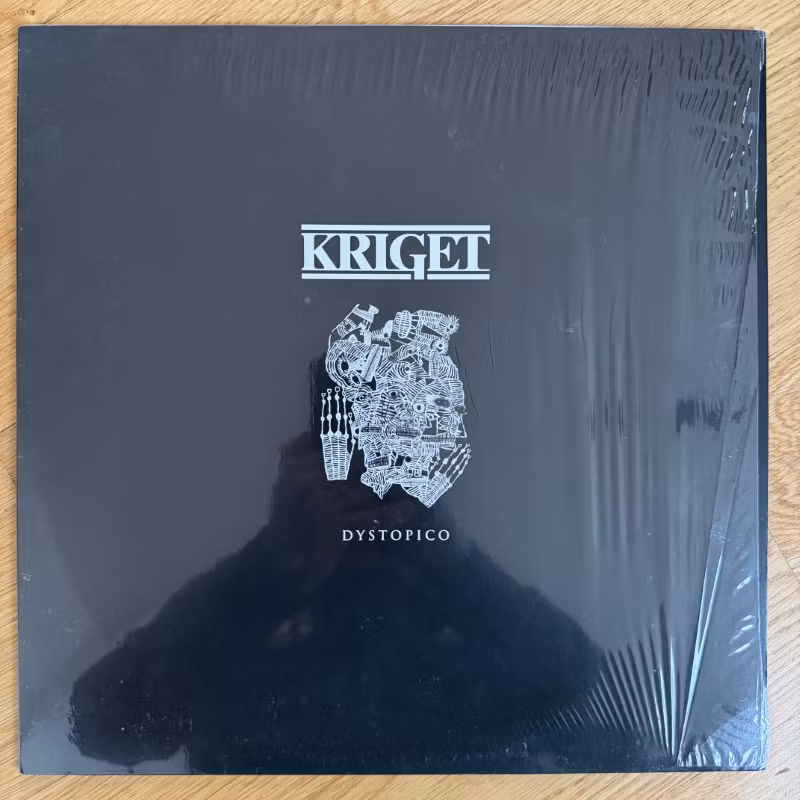 KRIGET Dystopico (BLVVD - Sweden original) (EX/VG+) LP