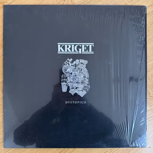 KRIGET Dystopico (BLVVD - Sweden original) (EX/VG+) LP