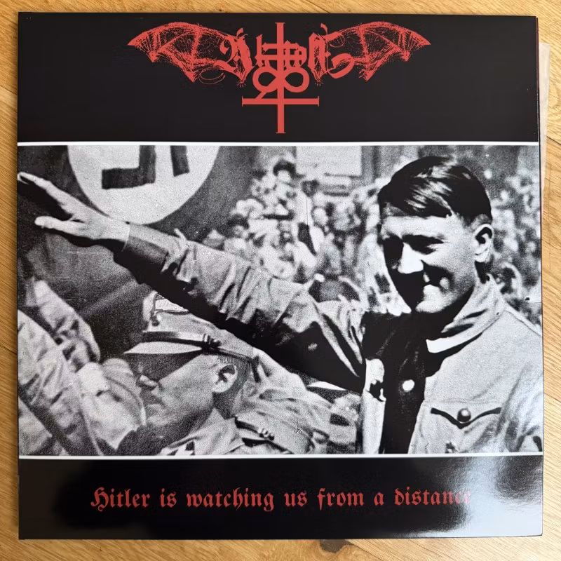 AKTION T4 Hitler Is Watching Us From A Distance (White vinyl) (IG Farben - Italy original) (EX/NM) LP