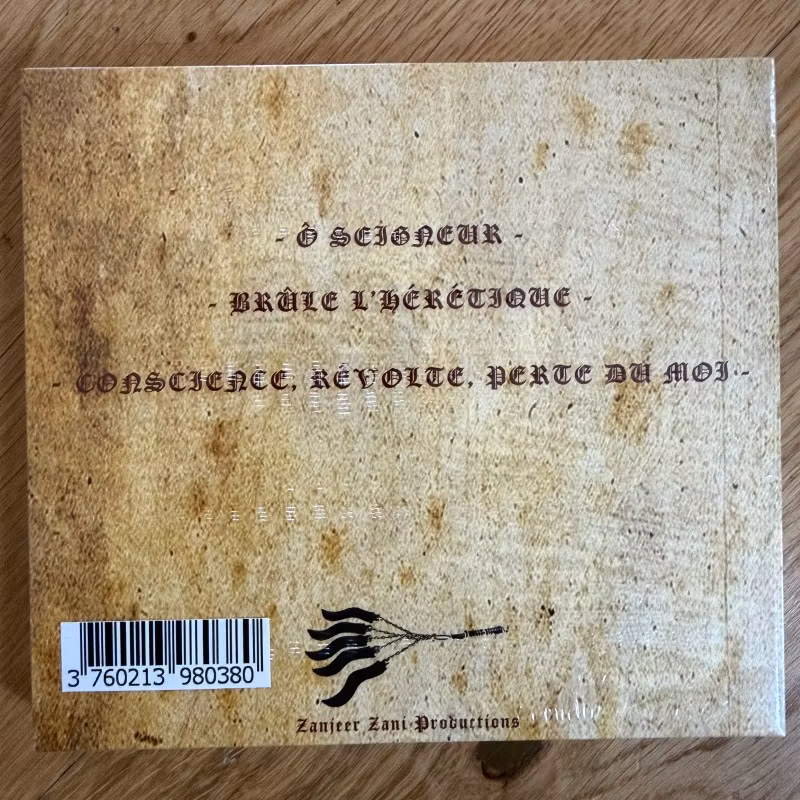 SEKTARISM La Mort De L'Infidèle (Zanjeer Zani - France original) (SS) CD