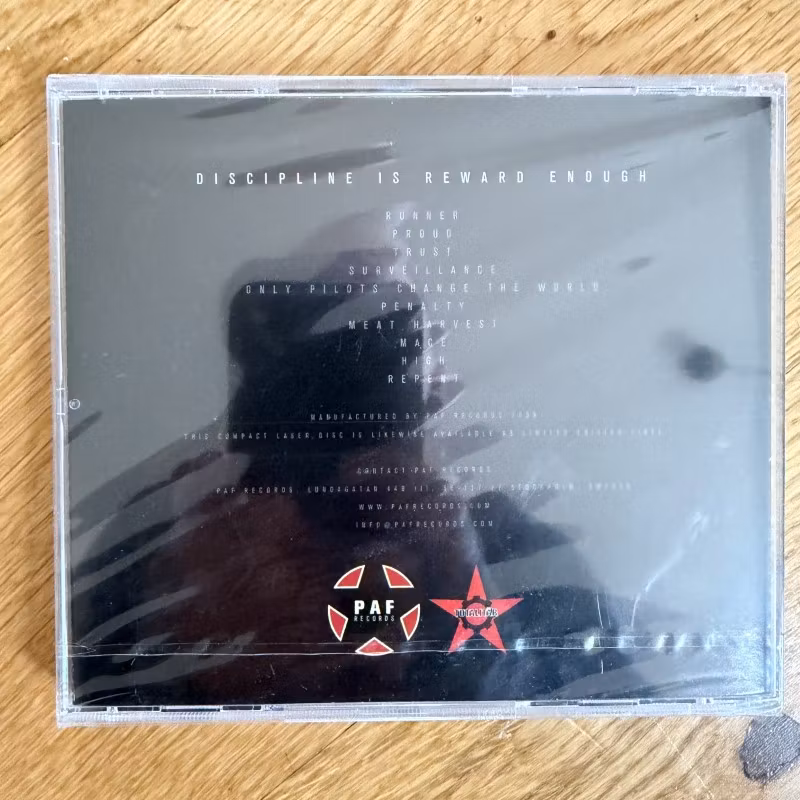 SEVERE ILLUSION Discipline Is Reward Enough (PAF - Sweden original) (SS) CD