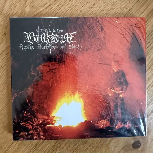 VARIOUS Depths, Darkness And Death - A Tribute To Herr Burzum (Dark Blaze Stronghold – Poland original) (SS) CD