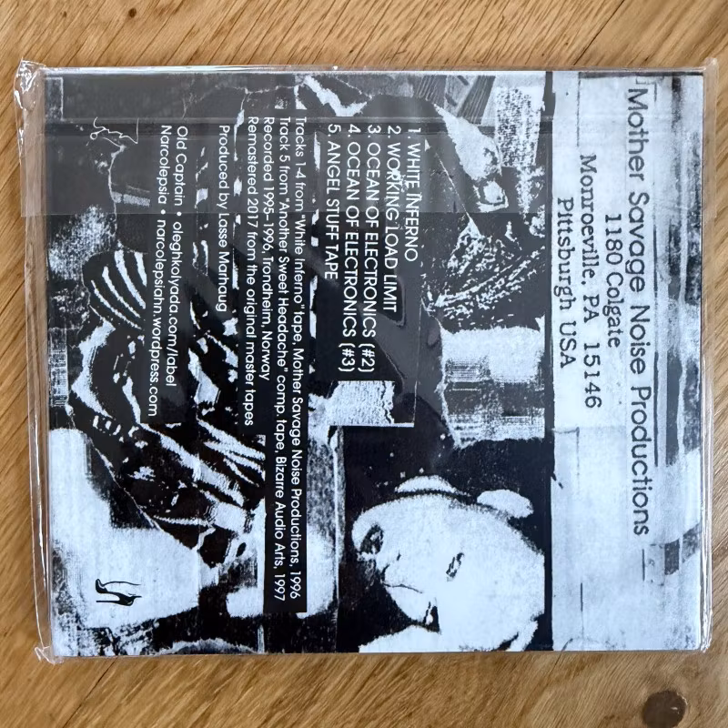 LASSE MARHAUG White Inferno (Old Captain - Ukraine reissue) (NM) CD