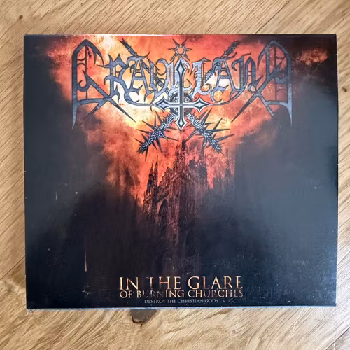 GRAVELAND In The Glare Of Burning Churches (Red Stream - USA reissue) (NM) CD