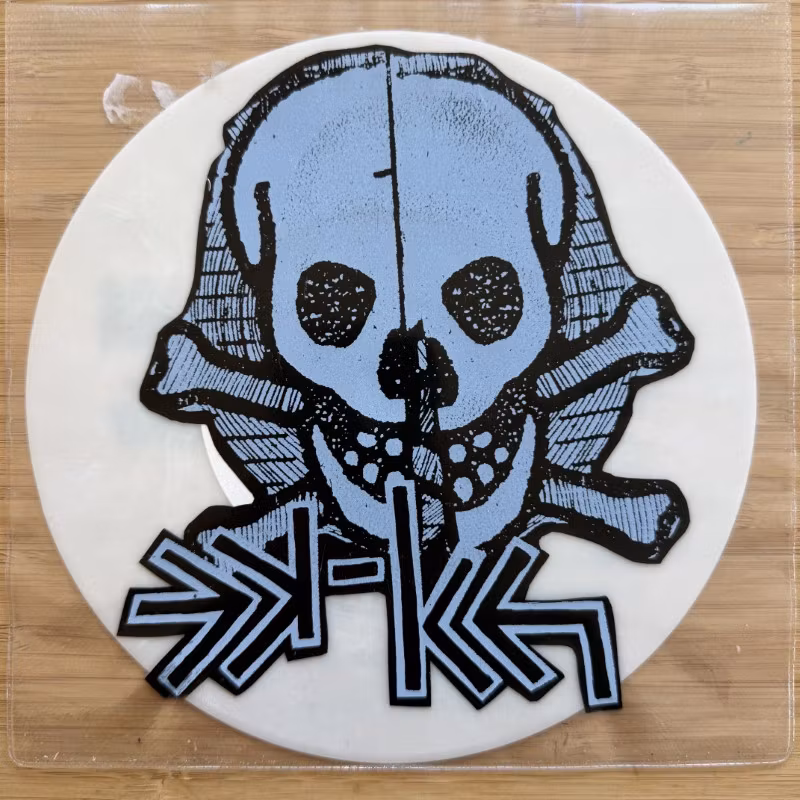 DJ RUPTURE Miss Nemesis (White vinyl) (Ek-ke – Sweden original) (VG+/EX) 7"