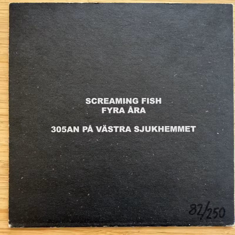 ENEMA SYRINGE Screaming Fish (UFO Mongo - Sweden original) (VG+/EX) 7"