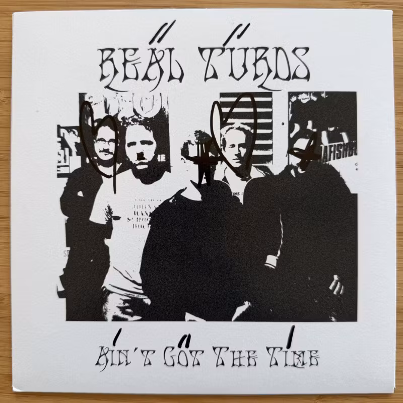 REAL TURDS Negerpunk - A Tribute To Eddie "One-String" Jones (Red Lounge - Germany original) (EX) 7"