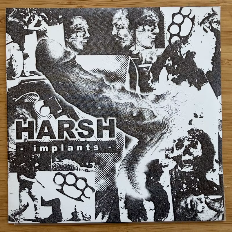 HARSH Implants (Anomie - Germany original) (EX/NM) 7"