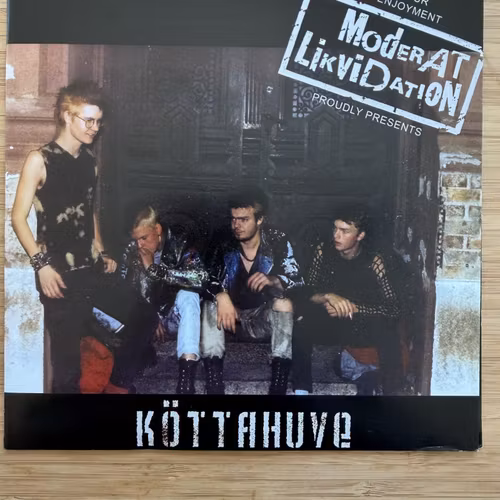 MODERAT LIKVIDATION Köttahuve (Blue vinyl) (Havoc - USA original) (EX/NM) 7"