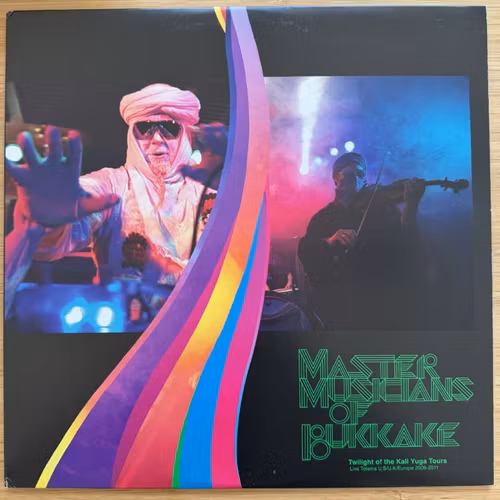 MASTER MUSICIANS OF BUKKAKE Twilight Of The Kali Yuga Tours (Blue vinyl) (Important - USA original) (EX/NM) LP