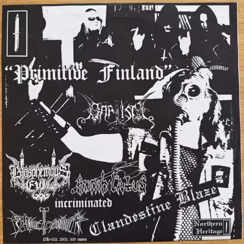 VARIOUS Primitive Finland (Northern Heritage - Finland original) (EX/NM) 10"