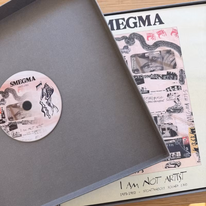 SMEGMA I Am Not Artist (1973-1988) (Vinyl-on-demand – Germany original) (NM) 6LP+DVD BOX