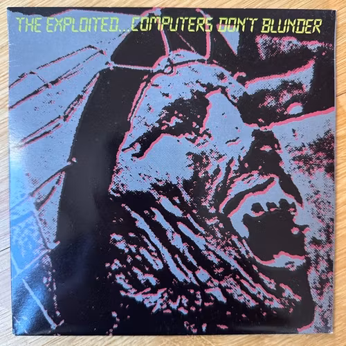 EXPLOITED, the Computers Don't Blunder (Secret - UK original) (EX/VG+) 7"