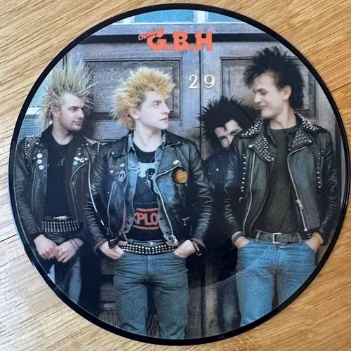 G.B.H, Charged Give Me Fire / Man-Trap (Clay - UK original) (VG+) PIC 7"