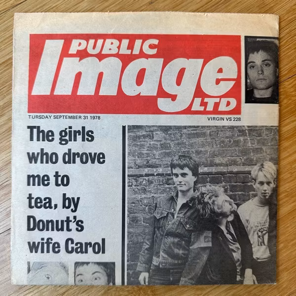 PUBLIC IMAGE LTD Public Image (Virgin - UK original) (VG+) 7"