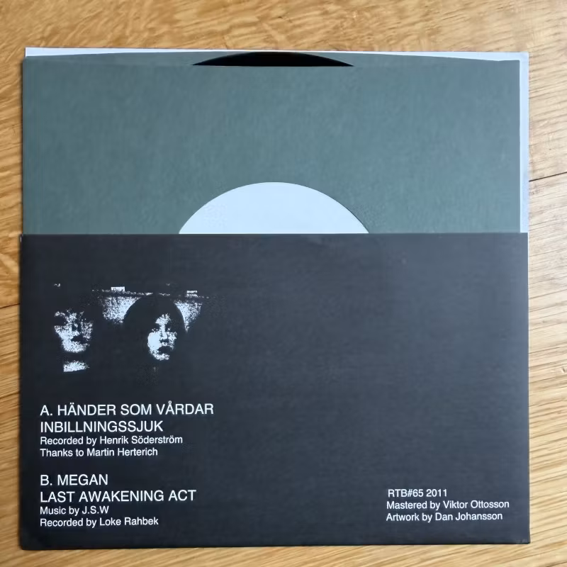 HÄNDER SOM VÅRDAR / MEGAN Split (Release the Bats - Sweden original) (NM) 7"