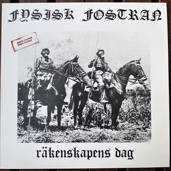 FYSISK FOSTRAN Räkenskapens Dag (Fördämning Arkiv – Sweden original) (NM) LP