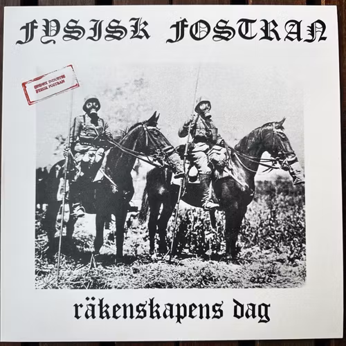 FYSISK FOSTRAN Räkenskapens Dag (Fördämning Arkiv – Sweden original) (NM) LP