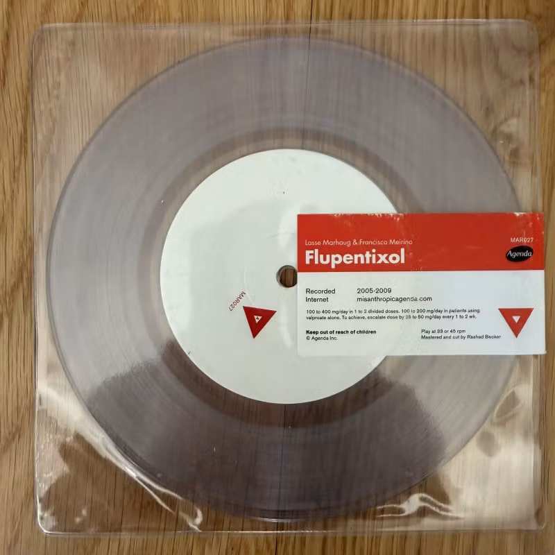LASSE MARHAUG & FRANCISCO MEIRINO Flupentixol / Lamotrigine (Misanthropic Agenda – USA original) (SS) 7"