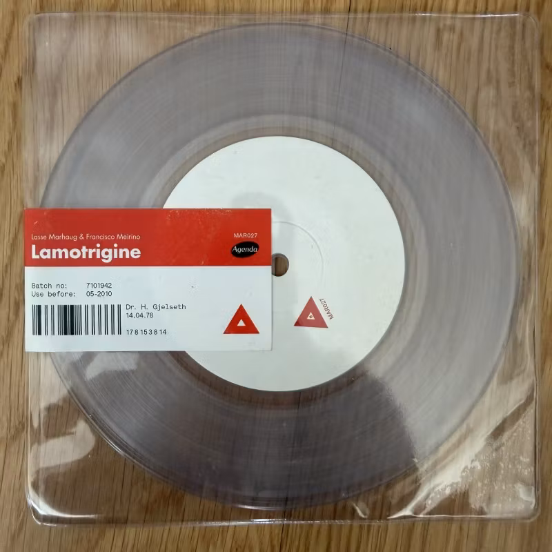 LASSE MARHAUG & FRANCISCO MEIRINO Flupentixol / Lamotrigine (Misanthropic Agenda – USA original) (SS) 7"