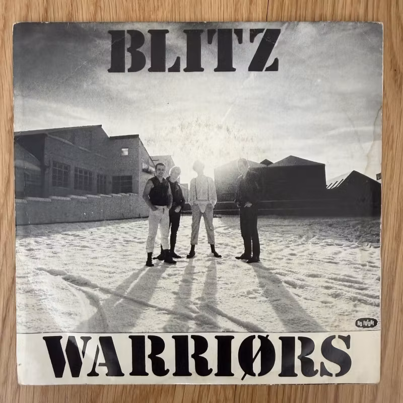 BLITZ Warriørs (No Future - UK original) (VG-/VG+) 7"