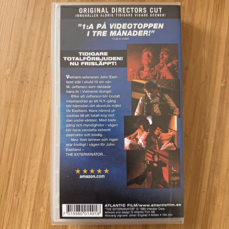 EXTERMINATOR, the (NM) VHS
