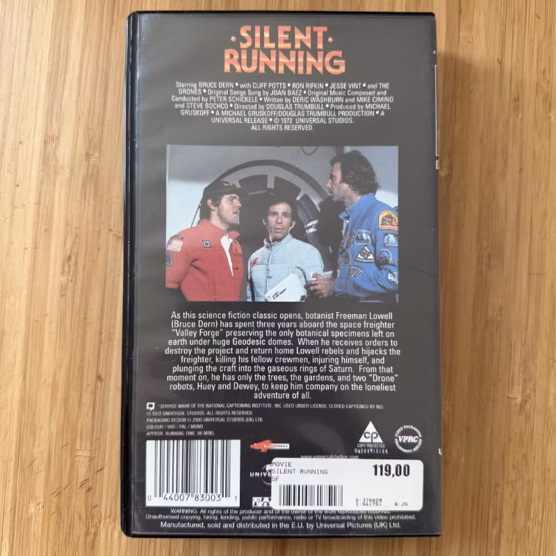 SILENT RUNNING (NM) VHS