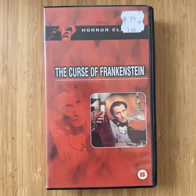 CURSE OF FRANKENSTEIN, the (EX) VHS