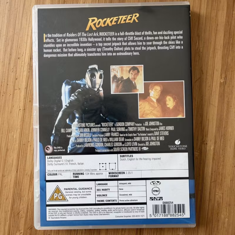 ROCKETEER (NM) DVD
