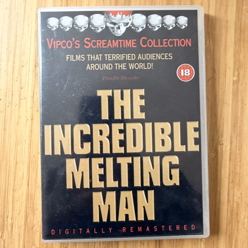 INCREDIBLE MELTING MAN, the (EX) DVD