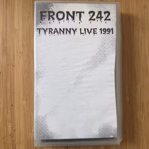 FRONT 242 Tyranny Live 1991 (VG) VHS