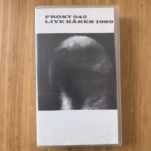 FRONT 242 Live Kåren 1989 (VG) VHS