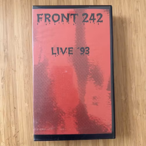 FRONT 242 Live '93 (EX) VHS