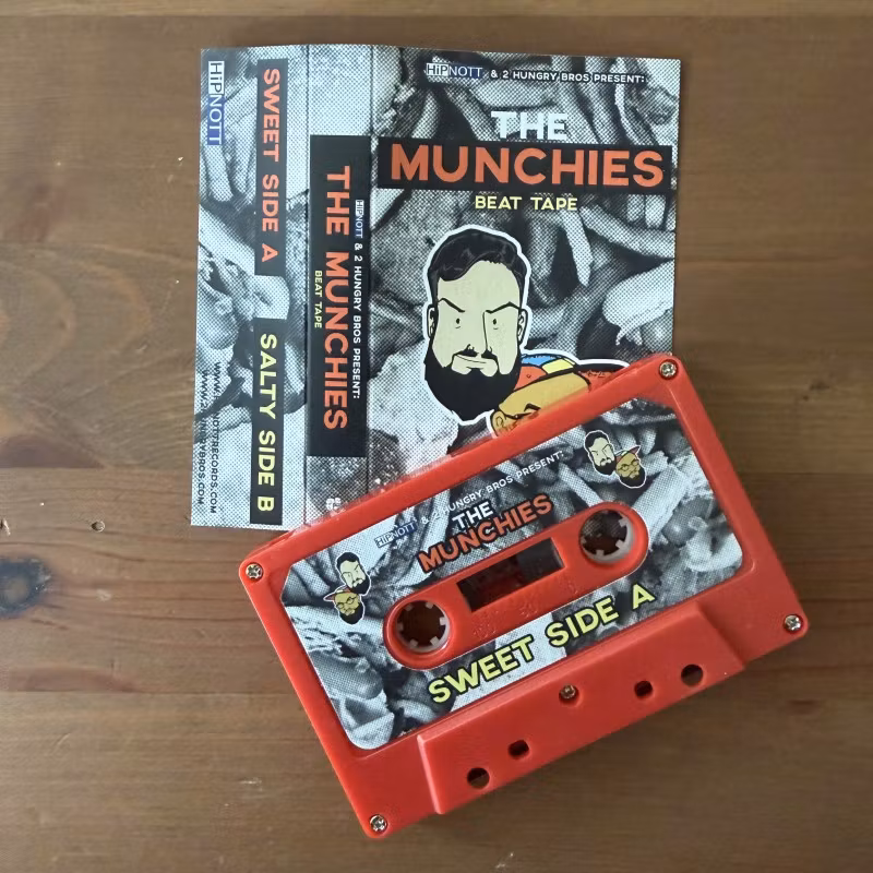 2 HUNGRY BROS The Munchies Beat Tape (Hipnott - USA original) (NM) TAPE