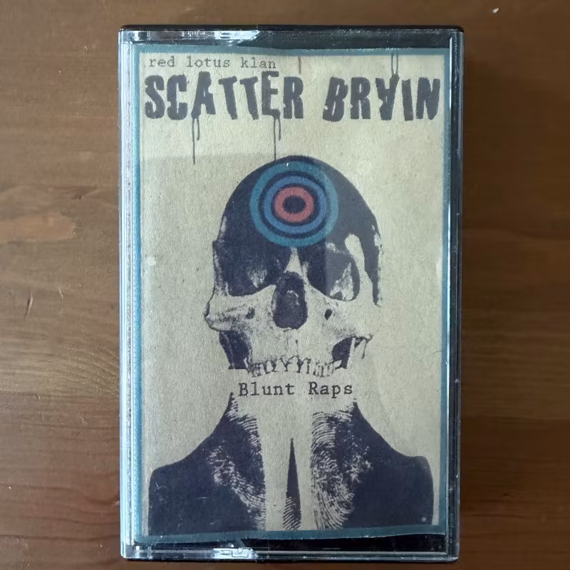 SCATTER BRAIN Blunt Raps (Red Lotus Klan - USA original) (EX) TAPE