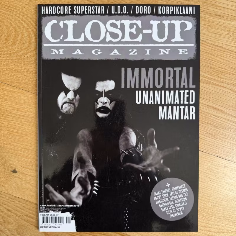 CLOSE-UP #209 2018 (NM) MAGAZINE